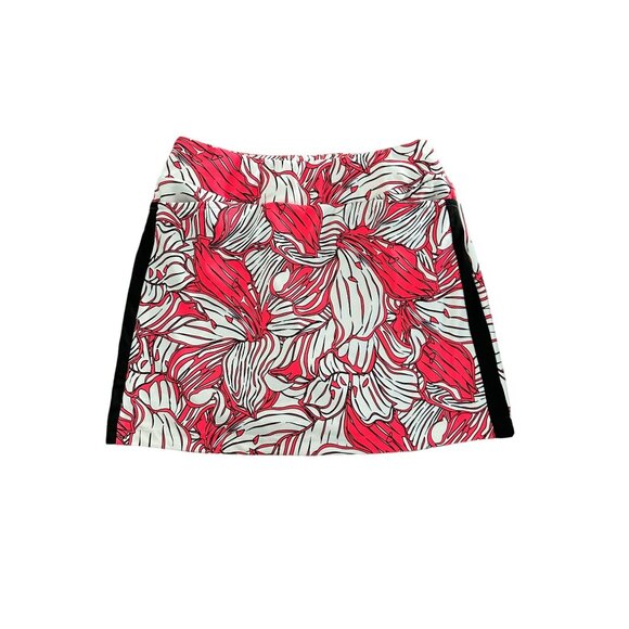 TAIL Pink Neon Tropical Sport Gof Tennis Skort Sise Medium - Picture 2 of 7